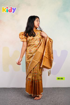 New Arrivals bs 05 কাতান রেডি শাড়ী (copy)