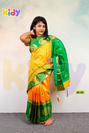 New Arrivals bs 09 কাতান রেডি লেহেঙ্গা শাড়ী