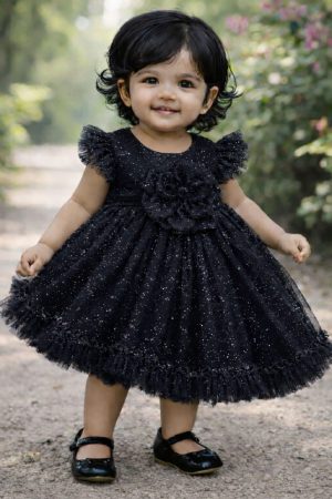 New Arrivals premium girls frock black 01
